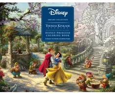 KNYGA Disney Dreams Collection Thomas Kinkade Studios Disney Princess Coloring Poster
