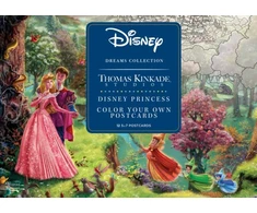 KNYGA Disney Dreams Collection Thomas Kinkade Studios Disney Princess Color Your Own P