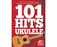 KNYGA Divers Auteurs 101 Hits For Ukulele (Raudona Book)