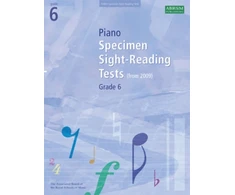 KNYGA Divers Auteurs Piano Specimen Sight-Reading Tests, Grade 6