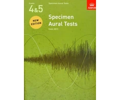 KNYGA Divers Auteurs Specimen Aural Tests, Grades 4 &amp; 5