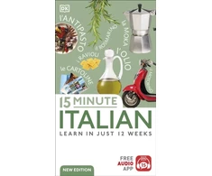 KNYGA Dk Publishing 15 Minute Italian, Learn in Just 12 Weeks