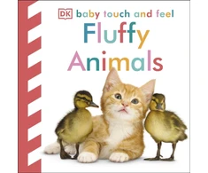 KNYGA Dk Publishing Baby Touch and Feel Fluffy Animals
