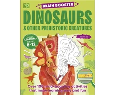 KNYGA Dk Publishing Brain Booster Dinosaurs and Other Prehistoric Creatures, Over 100 Mind-Boggling Activities that Make Learning Easy and Fun