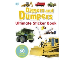 KNYGA Dk Publishing Diggers &amp; Dumpers Ultimate Sticker Book