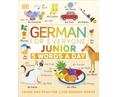 KNYGA Dk Publishing German for Everyone Junior 5 Words a Day, Learn and Practise 1,000 German Words