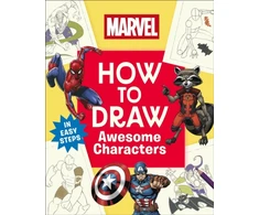 KNYGA Dk Publishing Marvel How to Draw Awesome Characters