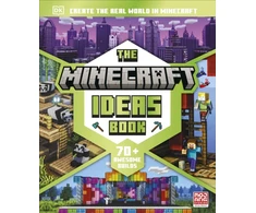KNYGA Dk Publishing Minecraft Ideas Book, Create the Real World in Minecraft with 70+ Awesome Builds