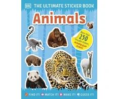 KNYGA Dk Publishing Ultimate Sticker Book Animals