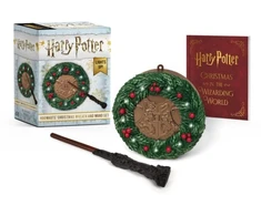 KNYGA Donald Lemke Harry Potter: Hogwarts Christmas Wreath and Wand Set