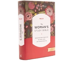 KNYGA Dorothy Kelley Patterson NKJV, The Woman's Study Bible, Hardcover, Raudona Letter, Full-Color Edition: Receiving God's Truth for Balance, Hope, and Transformation