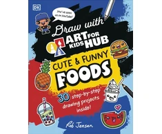 KNYGA Draw with Art for Kids Hub Cute and Funny Foods
