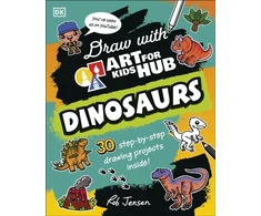 KNYGA Draw with Art for Kids Hub Dinosaurs