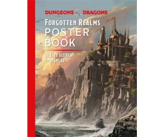 KNYGA Dungeons &amp; Dragons Forgotten Realms Poster Book
