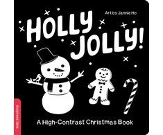 KNYGA Duopress Labs Holly Jolly! A High-Contrast Christmas Book