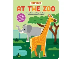 KNYGA Duopress Labs Pop Out at the Zoo, Read, Build, and Play with these Fantastic Animals at the Zoo