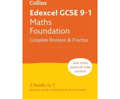 KNYGA Collins Collins Gcse Edexcel GCSE 9-1 Maths Foundation All-in-One Complete Revision and Practice, Ideal for the 2026 and 2027 Exams