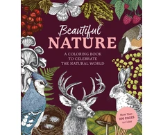 KNYGA Editors of Chartwell Books Beautiful Nature Coloring Book