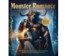KNYGA Editors of Chartwell Books Monster Romance Coloring Book
