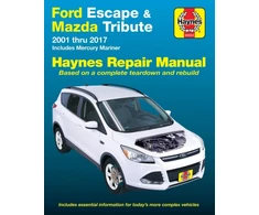 KNYGA Editors of Haynes Manuals Ford Escape &amp; Mazda Tribute 2001 Thru 2017 Haynes Repair Manual, Includes Mercury Mariner &amp; Ford Kuga