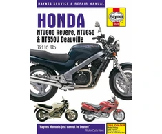 KNYGA Editors of Haynes Manuals Honda NTV600 Revere, NTV650 &amp; NTV650V Deauville (88-05)