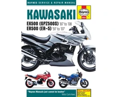 KNYGA Editors of Haynes Manuals Kawasaki EX500 (GPZ500S) &amp; ER500 (ER-5) (87 - 05)