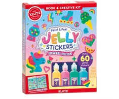 KNYGA Editors Of Klutz Paint &amp; Peel Jelly Stickers: Glitter Goals!