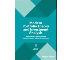 KNYGA Edwin J Elton Modern Portfolio Theory and Investment Analysis