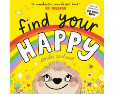 KNYGA Emily Coxhead Find Your Happy, The joyful and reassuring picture book about feelings and emotions for children aged 3, 4, 5 – from the creator of The Happy News