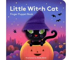 KNYGA Emily Dove Little Witch Cat: Finger Puppet Book