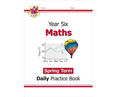 KNYGA Emily Forsberg Cgp Books KS2 Maths Year 6 Daily Practice Book: Spring Term