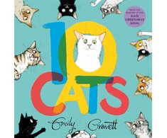 KNYGA Emily Gravett 10 Cats, A chaotic colourful counting book