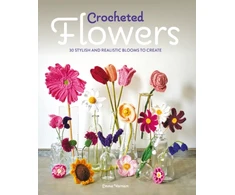 KNYGA Emma Varnam Crocheted Flowers, 30 Stylish and Realistic Blooms to Create