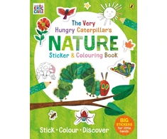 KNYGA Eric Carle Very Hungry Caterpillar's Nature Sticker and Colouring Book