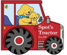KNYGA Eric Hill Spot's Tractor, An interactive board book for babies and toddlers