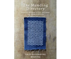KNYGA Erin Eggenburg Mending Directory, Over 50 Modern Stitch Patterns for Visible Repairs