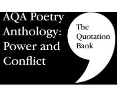 KNYGA Esse Publishing Quotation Bank: AQA Poetry Anthology - Power and Conflict GCSE Revision and Study Guide for English Literature 9-1