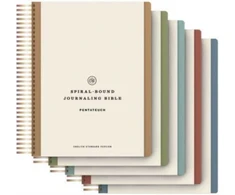 KNYGA Esv Bibles ESV Spiral-Bound Journaling Bible, Five-Volume Set