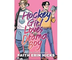 KNYGA Faith Erin Hicks Hockey Girl Loves Drama Boy