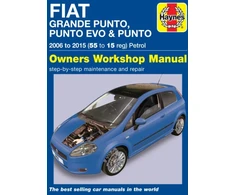 KNYGA Fiat Grande Punto, Punto Evo and Punto Petrol (06 - 15) Haynes Repair Manual