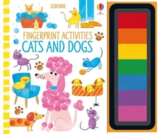 KNYGA Fiona Watt Fingerprint Activities Cats and Dogs
