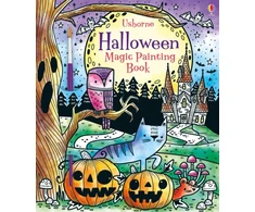 KNYGA Fiona Watt Halloween Magic Painting Book, A Halloween Book for Children