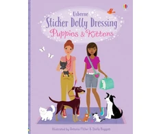 KNYGA Fiona Watt Sticker Dolly Dressing Puppies &amp; Kittens