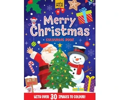 KNYGA FIVE MILE Mile Creative Merry Christmas Colouring Book
