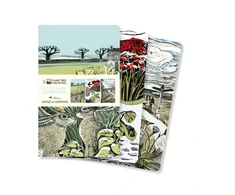 KNYGA Flame Tree Studio Angela Harding: Landscapes Set of 3 Mini Notebooks