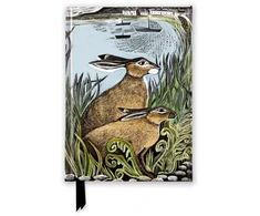 KNYGA Flame Tree Studio Angela Harding: Rathlin Hares (Foiled Pocket Journal)
