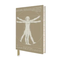 KNYGA Flame Tree Studio Da Vinci: Vitruvian Man Artisan Art Notebook (Flame Tree Journals)