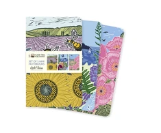 KNYGA Flame Tree Studio Kate Heiss Set of 3 Mini Notebooks