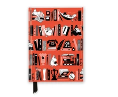 KNYGA Flame Tree Studio Moomin: Bookshelves (Foiled Journal)