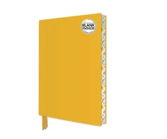 KNYGA Flame Tree Studio Sunny Geltona Blank Artisan Notebook (Flame Tree Journals)